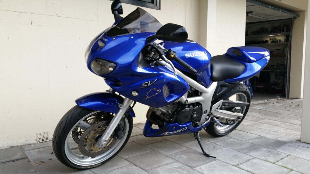 Foto van een Suzuki SV650 S