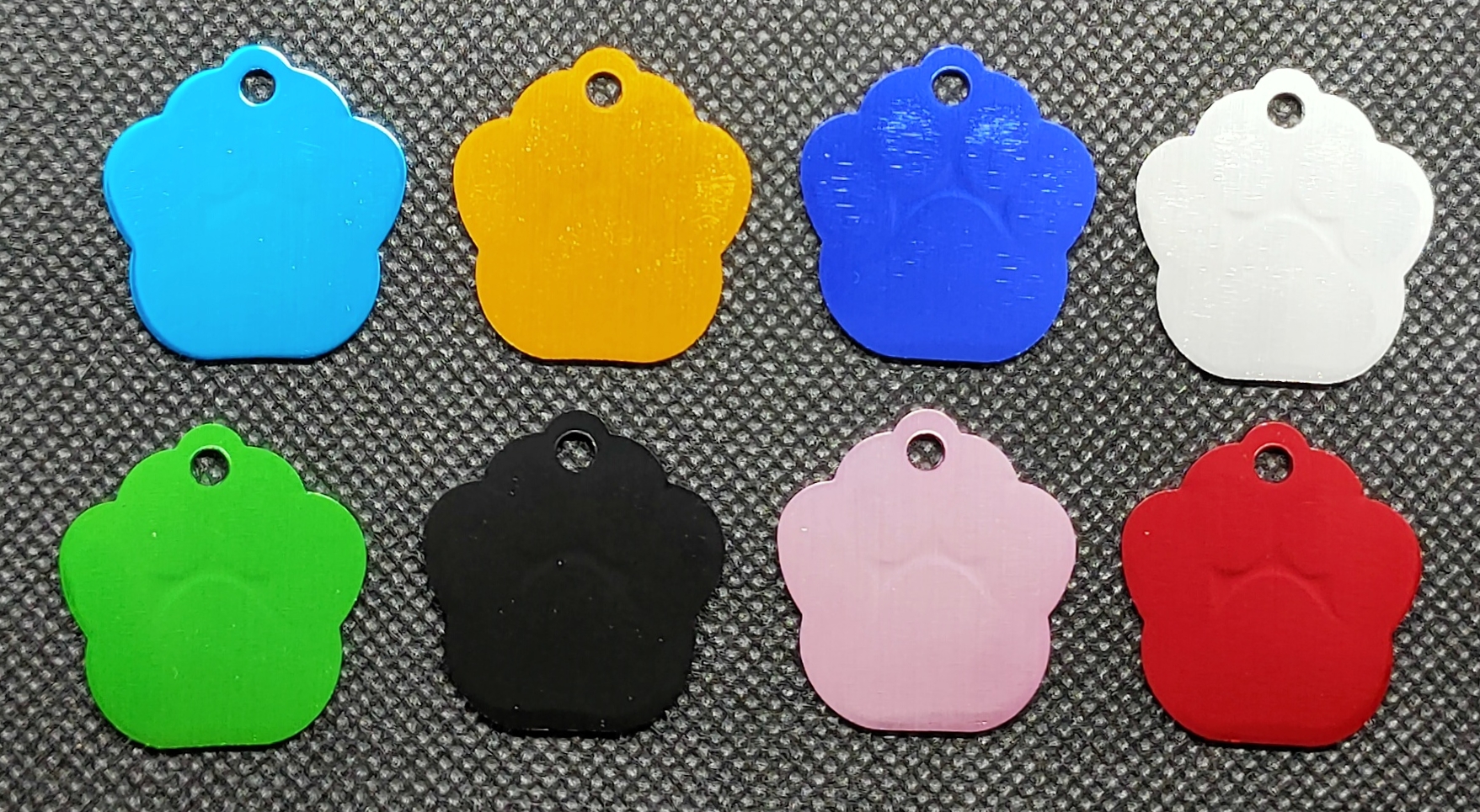 Hondenpenning van aluminium · 1