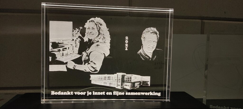 Afscheidscadeau voor personeel · 1