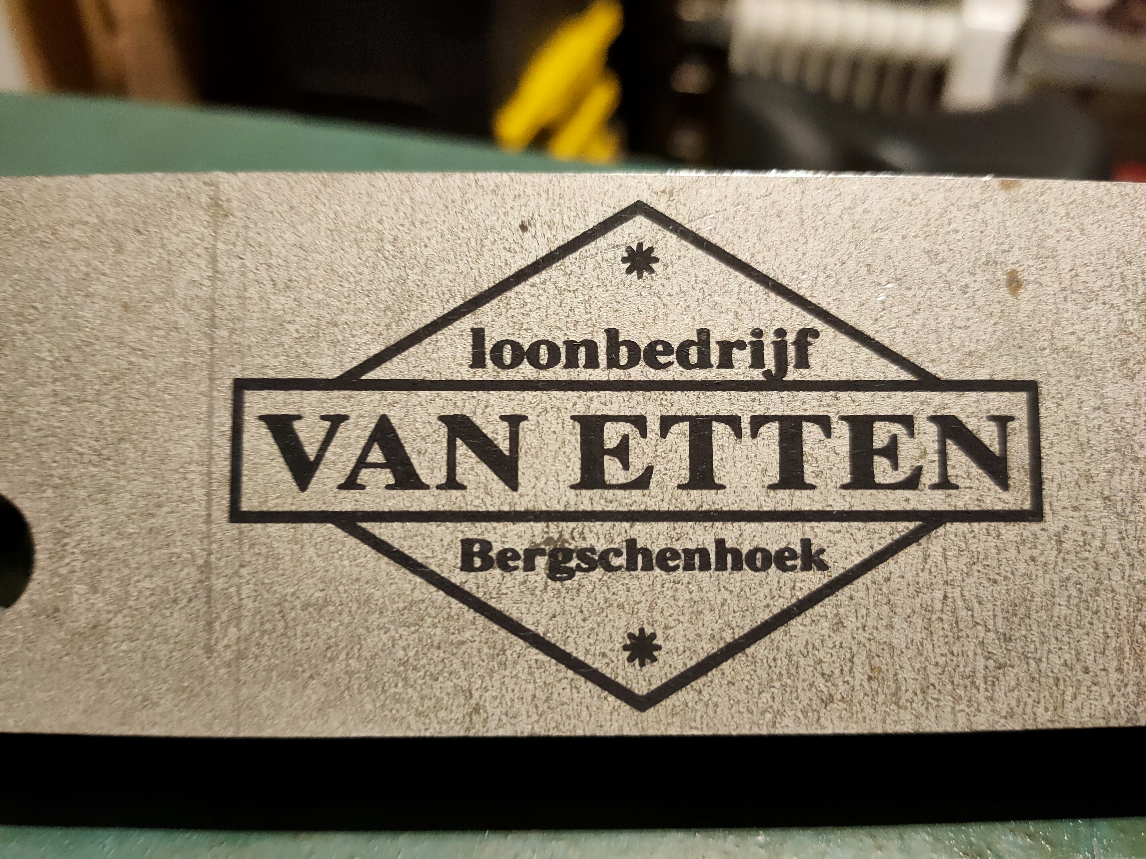 Productmarkering op staal en RVS · 1