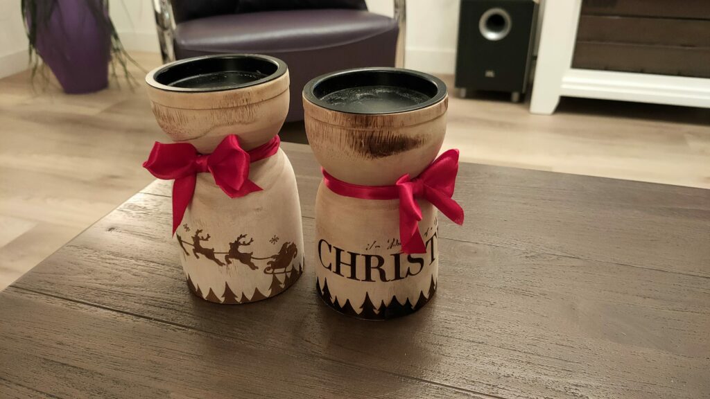 Kerstdecoratie van hout · 15