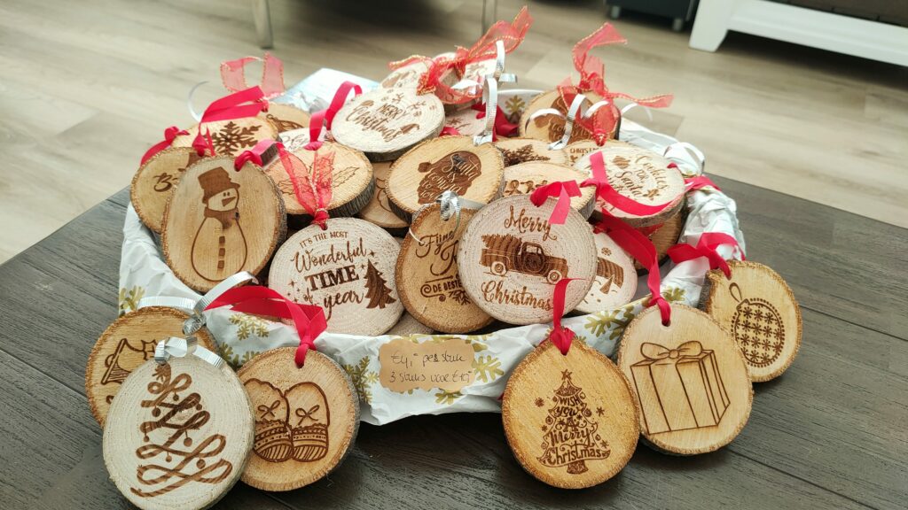 Kerstdecoratie van hout · 22