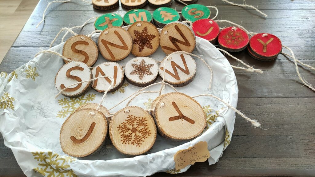 Kerstdecoratie van hout · 34