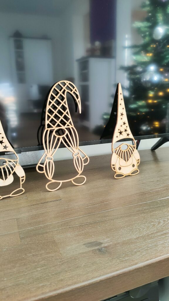 Kerstdecoratie van hout · 55