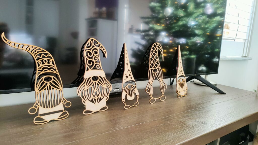 Kerstdecoratie van hout · 56