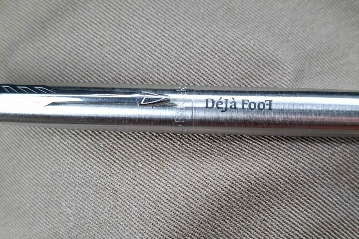 RVS-Parkerpen met naam