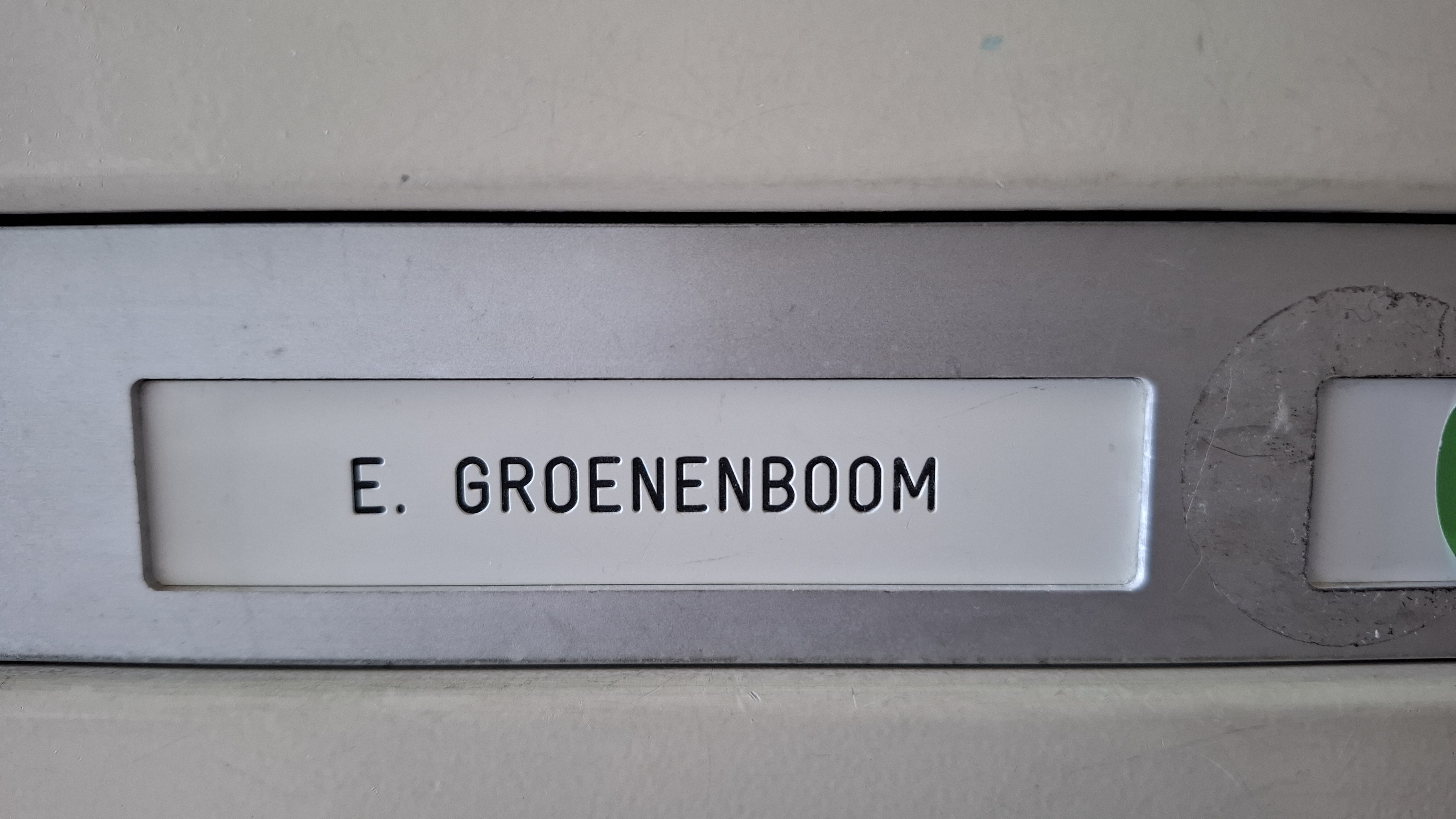 Brievenbusplaatjes voor een complex