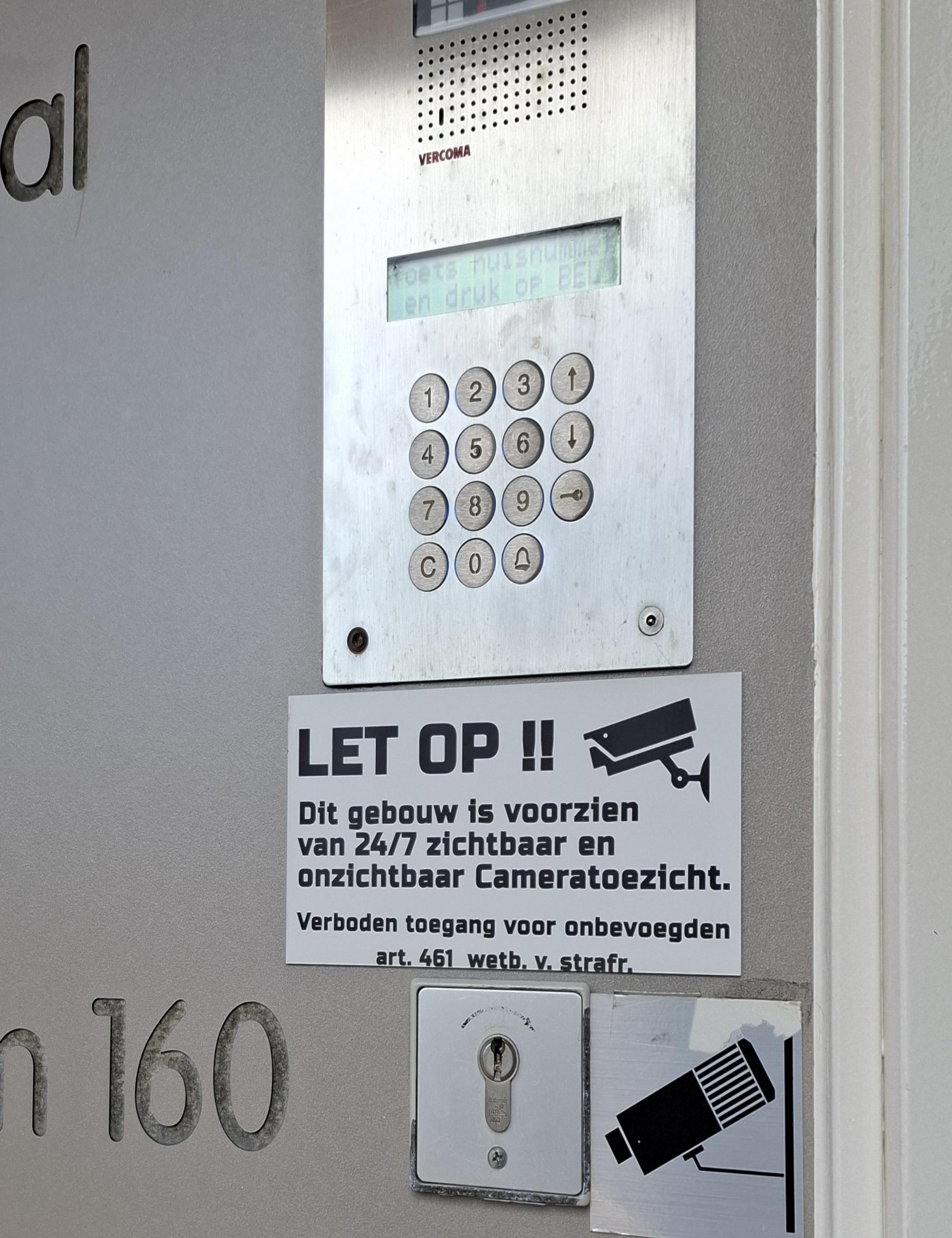 Mededelings- en waarschuwingsbord · 2